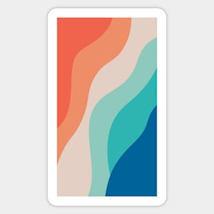 Abstract color pattern Sticker